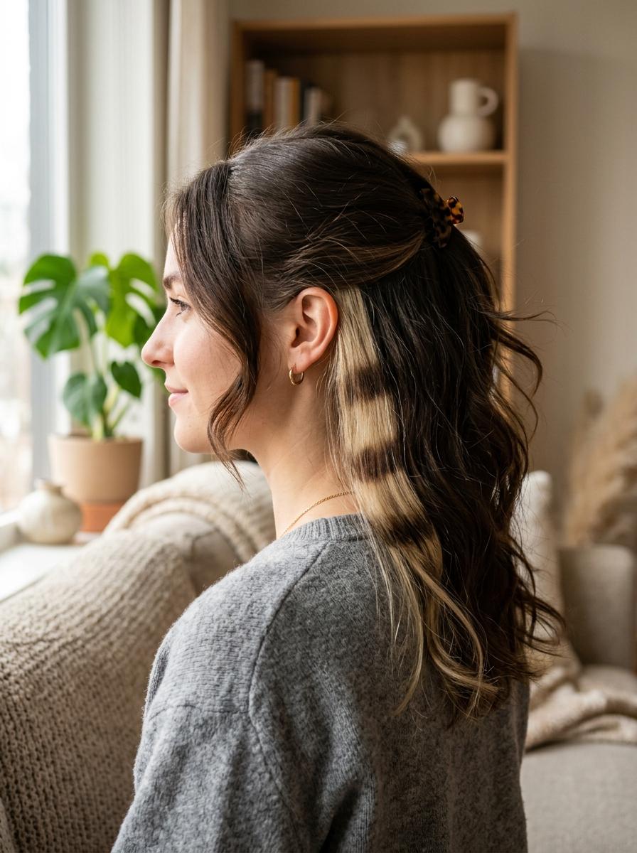 Raccoon Tail Peekaboo Hair - Raccoon Tail Hair Idee